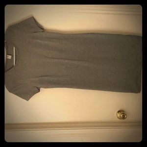 Soft cotton, heather grey dress